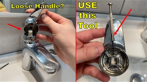 moen kitchen faucet handle loose|DIY: Tightening a loose Moen kitchen faucet handle